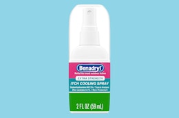Benadryl Anti-Itch Cooling Spray: Get 2 for $7.52 on Amazon card image