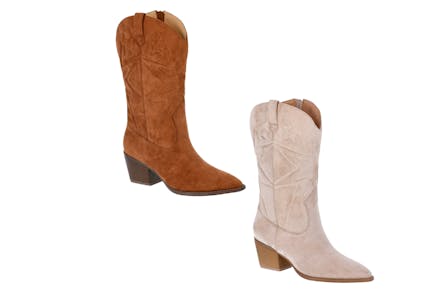 Time and Tru Women's Western Boots