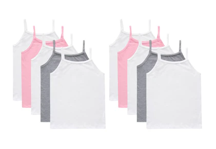 2 Hanes Kids' Camisole Sets