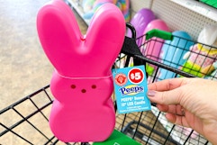 Peeps Easter Merch at Dollar Tree: Candles, Tumblers, Blankets, and More card image