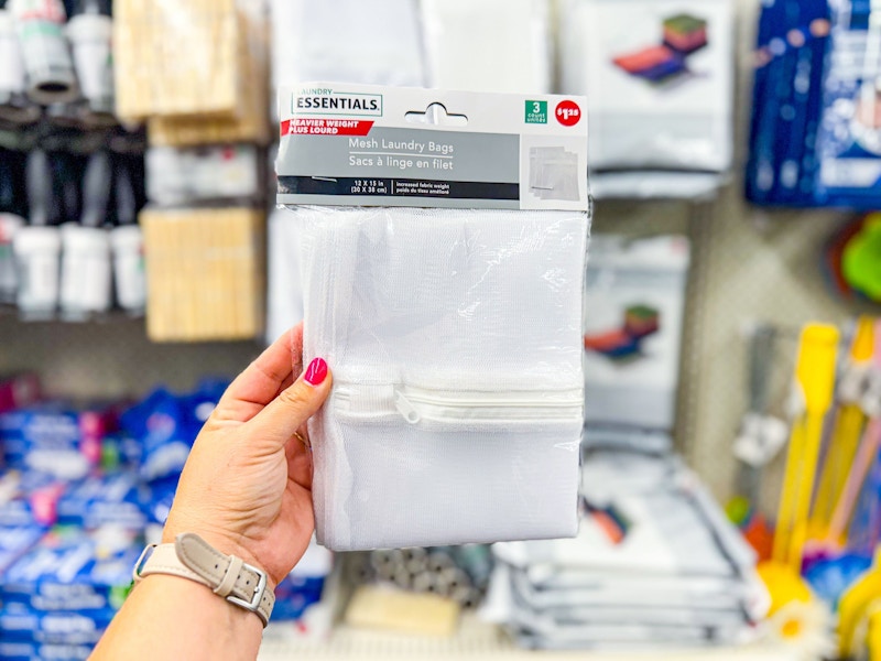 dollar tree mesh laundry bag