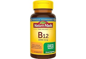 2 Nature Made Vitamin B12 Supplements
