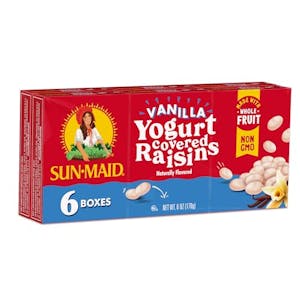 Sun-Maid Vanilla Yogurt Raisins 6-Pack