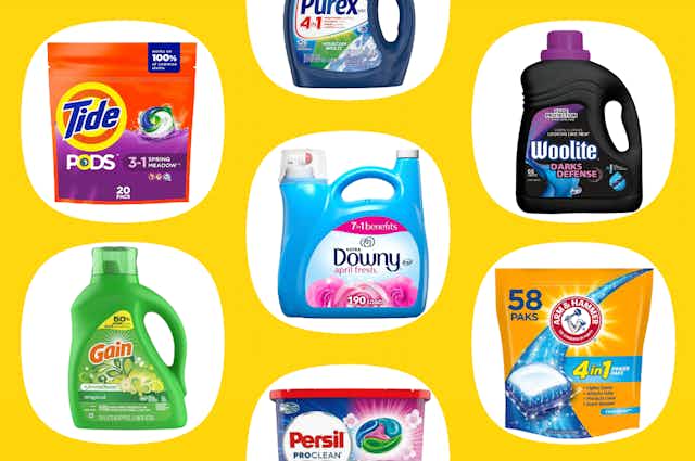 Massive Amazon Laundry Detergent Sale: Cheap Tide, Gain, and More  card image