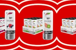 Celsius Energy Drink 12-Pack, as Low as $12.75 on Amazon card image