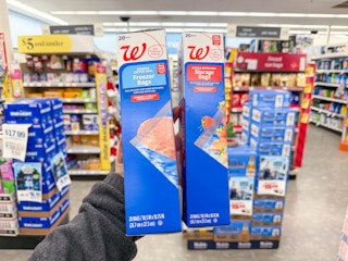 walgreens brand food storage bags