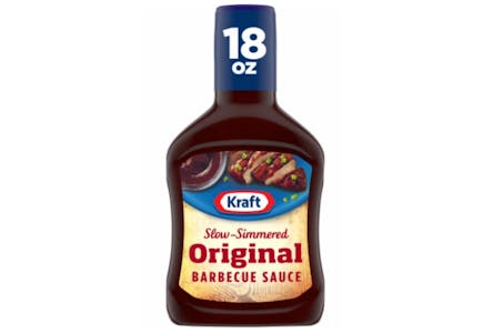 Kraft Barbecue Sauce Bottle