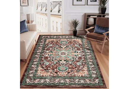 Boho Vintage Area Rug