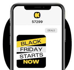 Mobile Phone displays sms text message reply