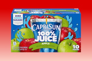 apple caprisun box on KCL template