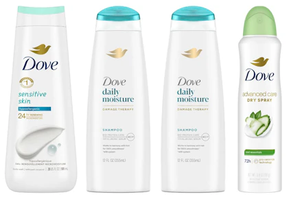 4 Dove Products