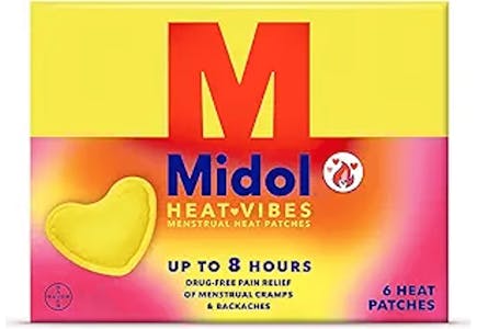 2 Midol Pain Relief Patch Boxes