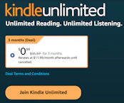 Kindle Unlimited 3-Month Membership