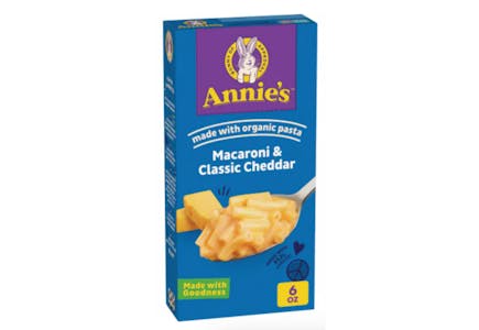 4 Annie's Macaroni & Cheese Boxes