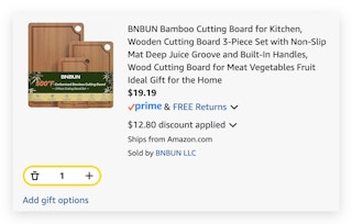 Wooden Cutting Board 3-Piece Set