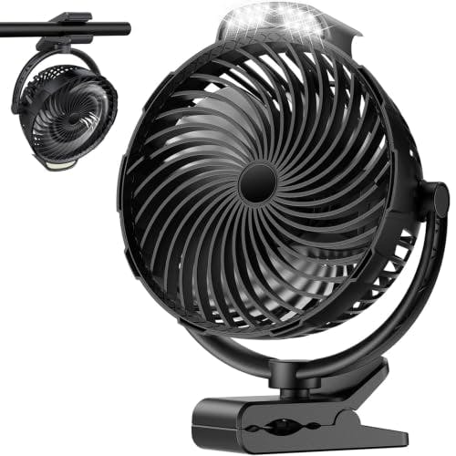 Rechargeable Clip-on Fan