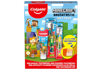 Colgate Kids' Minecraft Gift Set