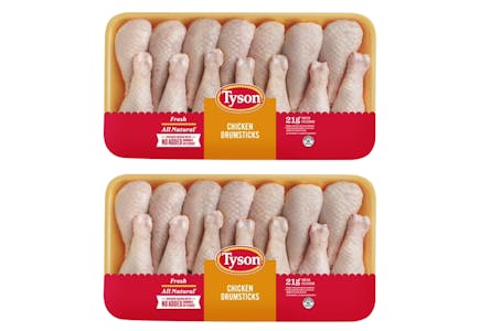 2 Tyson Chicken Packs