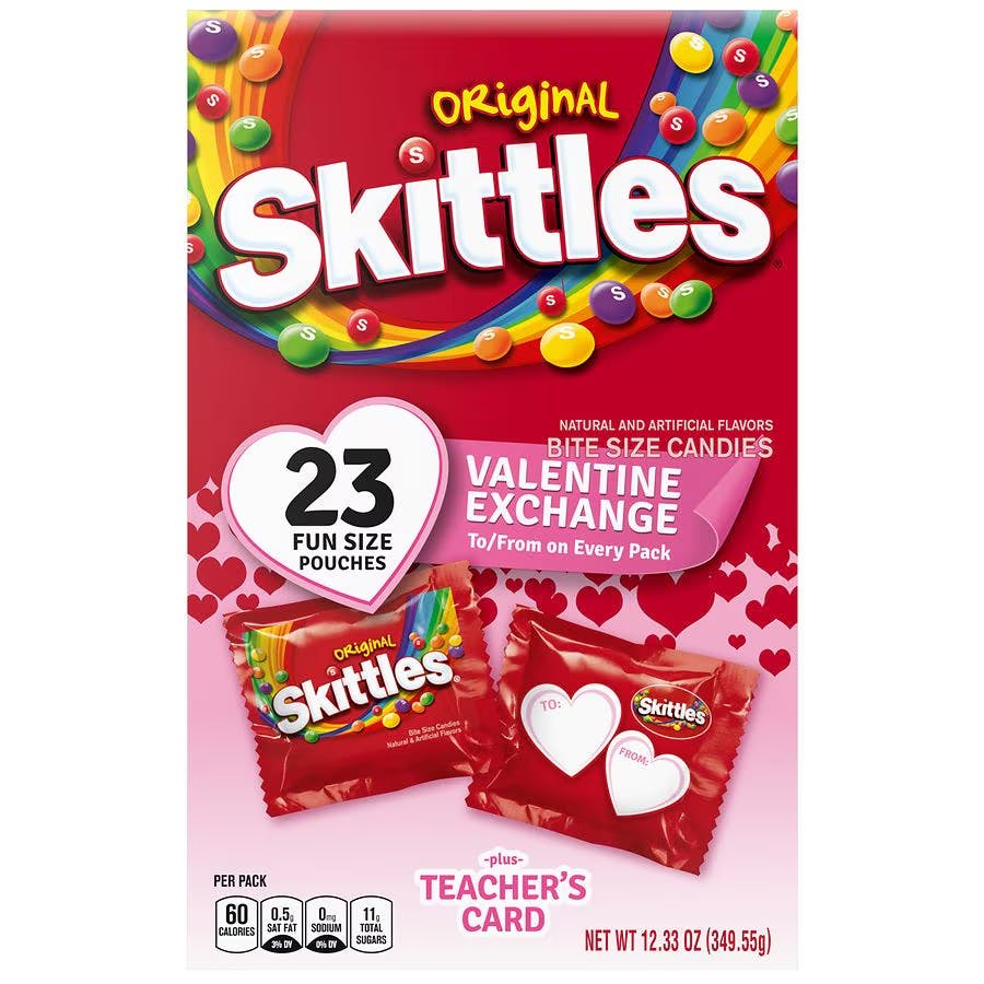 2 Skittles Candy Exchange Boxes