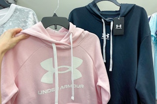      under armour hoodies