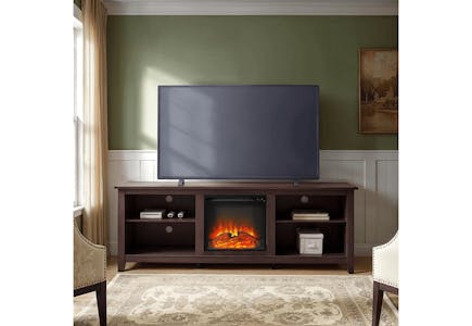 Walker Edison Fireplace TV Stand