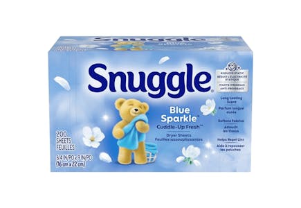 Snuggle Dryer Sheets
