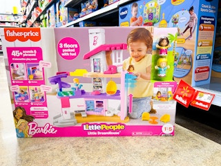 fisher price little people barbie dreamhouse in walmart aisle