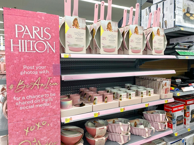 walmart paris hilton kitchen collection