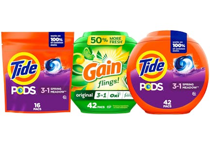 2 Tide + 1 Gain Detergents