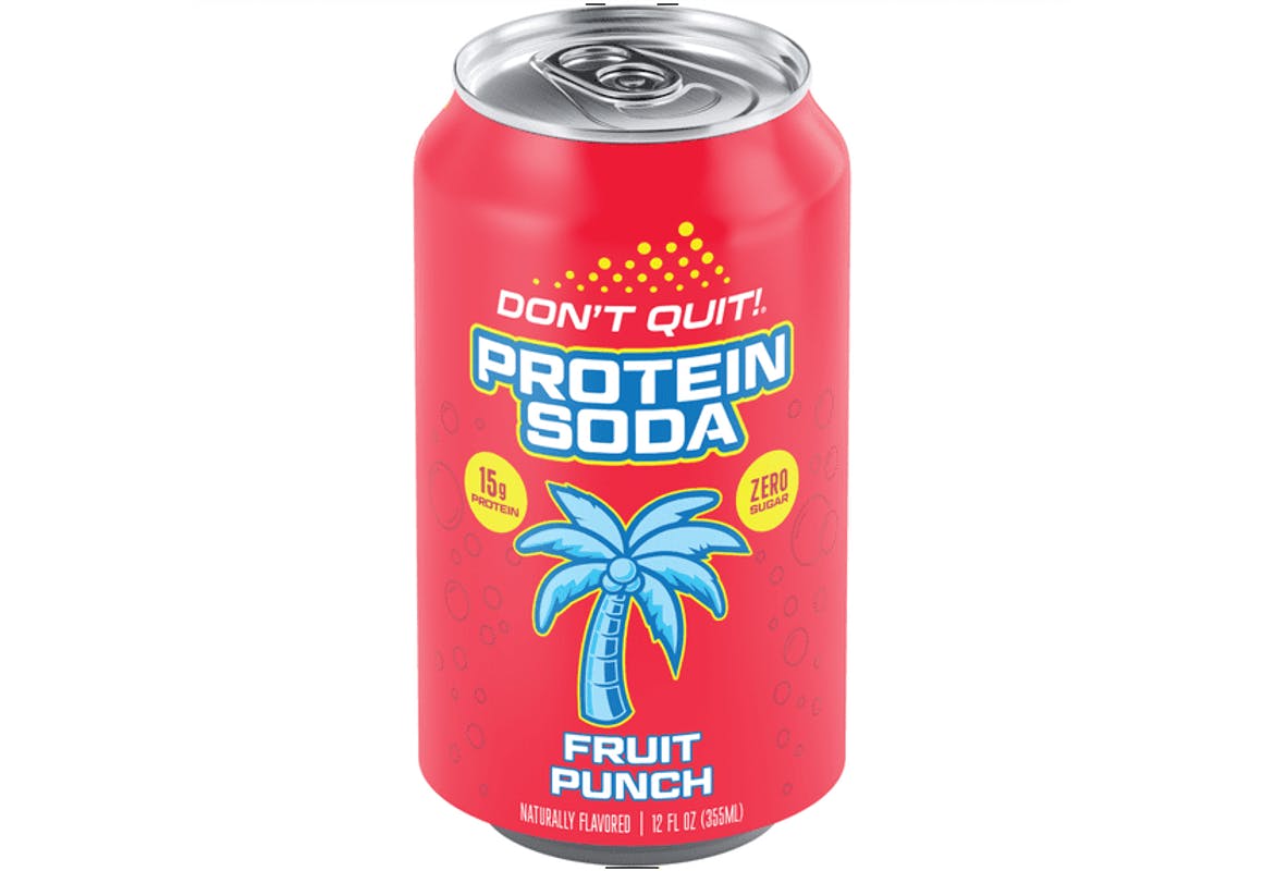 Don't Quit Protein Soda