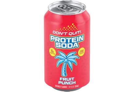 Don't Quit Protein Soda