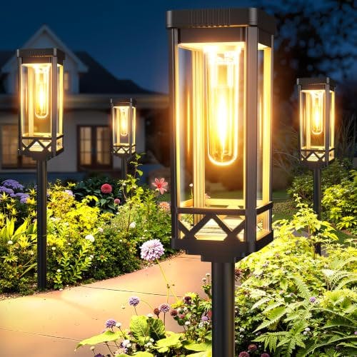 Solar Pathway Lights 8-Pack