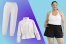 3 Avia Women's Plus Cinched Outdoor Apparel Options: Joggers, Jacket & Shorts