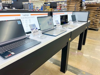 walmart laptop area