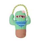Plush Rope Cactus Dog Toy