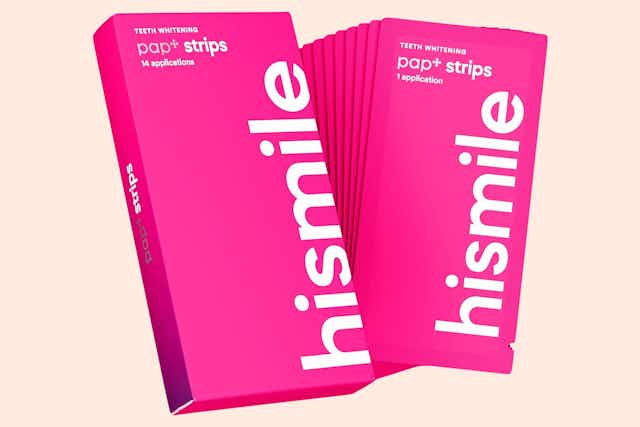 Hismile Teeth Whitening Strips, Only $9 on Amazon card image