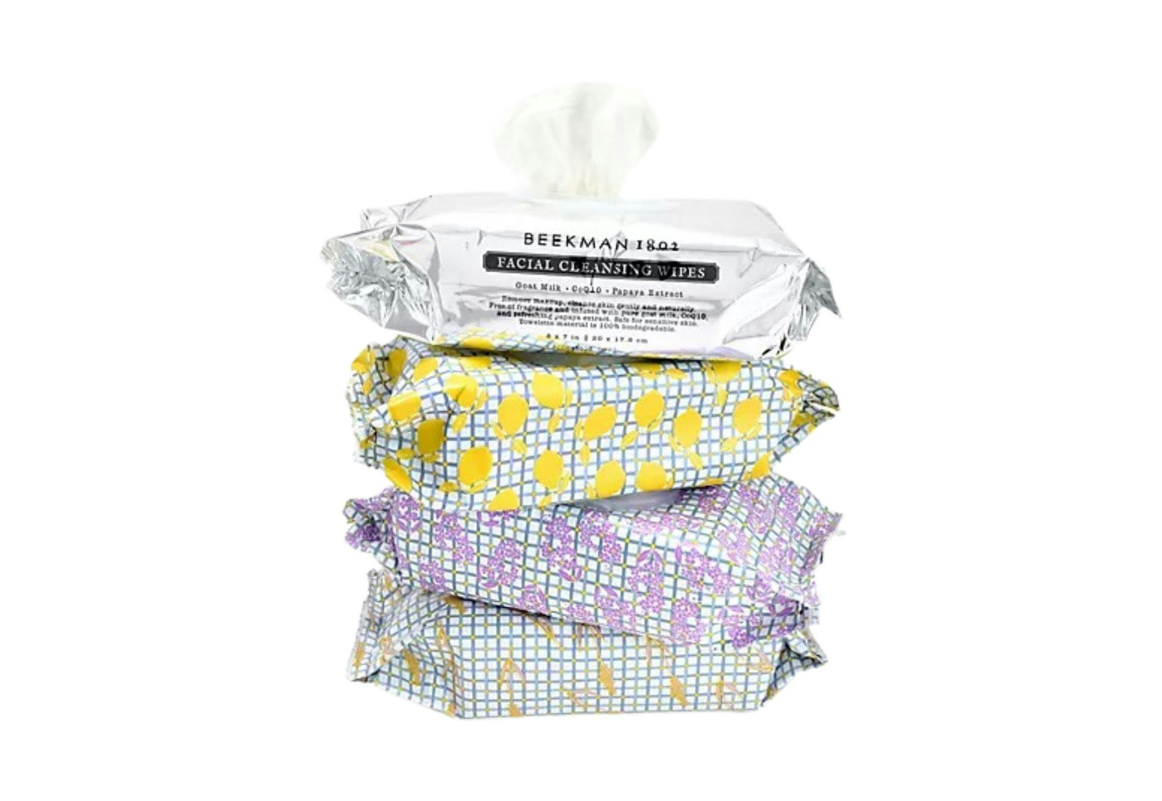 Beekman 1802 Goat Milk Facial Wipes 4-Pack