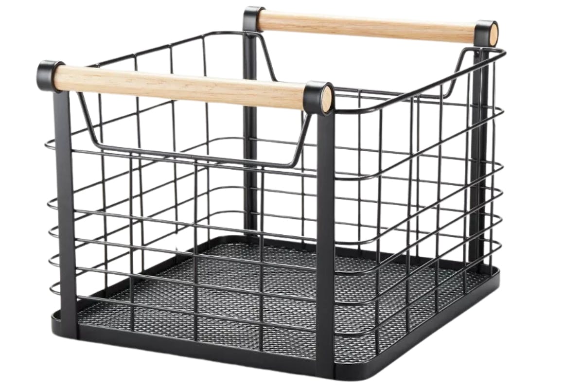 Brightroom Crate With Wood Handles