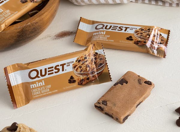 Quest Cookie Dough Protein Bar 12-Pack, $15 With Amazon Coupon (Reg. $30)