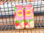 lipton fusions tea in shopping cart