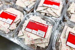 Kirkland Signature Peppermint Bark, Only $14.99 Costco card image