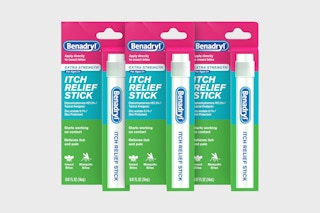 benadryl itch relief sticks