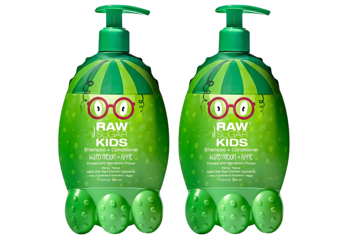 2 Raw Sugar Kids' Shampoos