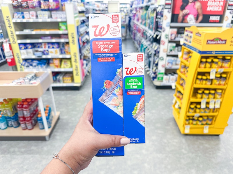 walgreens brand storage bags