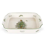 Christmas Tree Rectangular Baking Dish