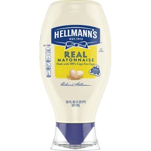 2 Hellmann's Mayonnaise Bottles