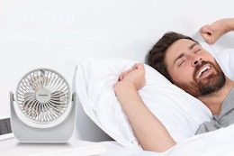 Cordless Table Fan, Only $7 on Amazon card image