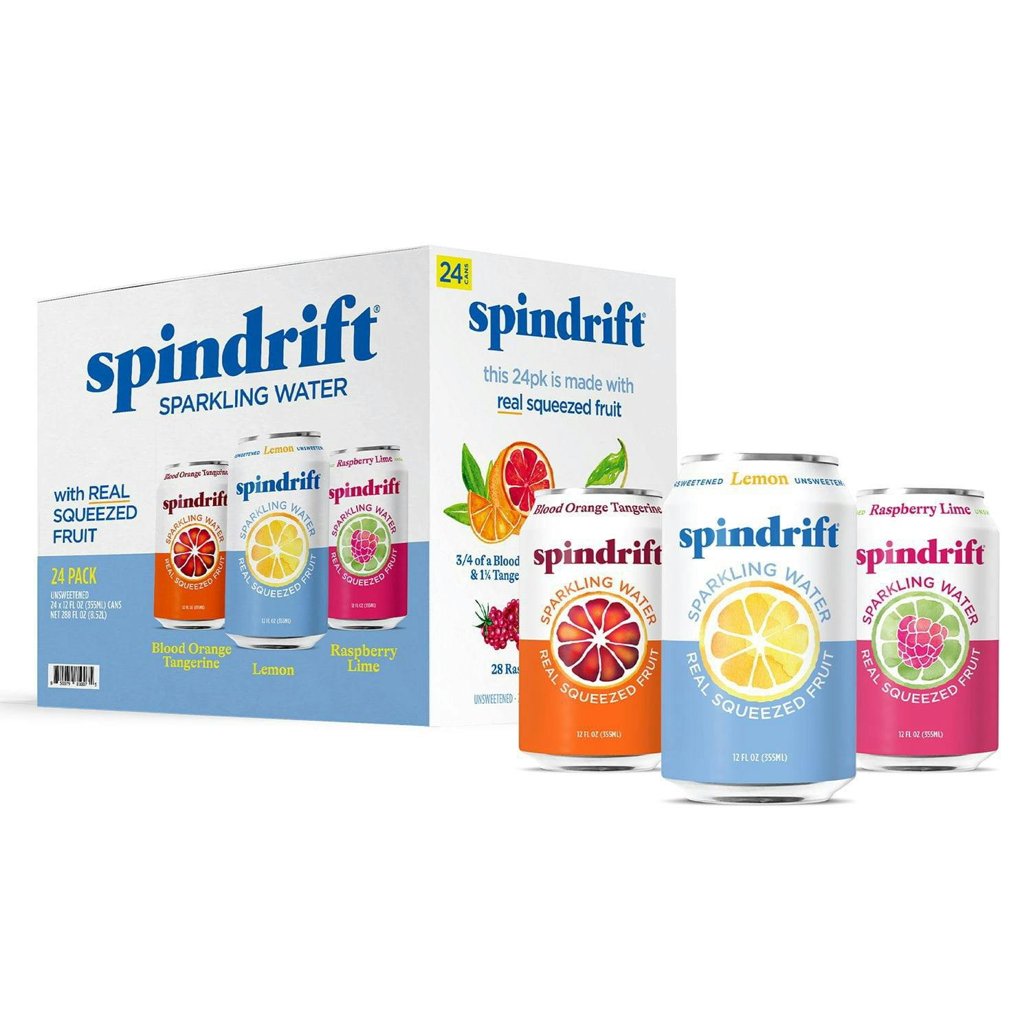 Spindrift Sparkling Water 24-Pack