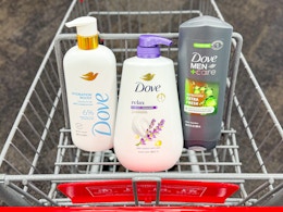 dove body washes