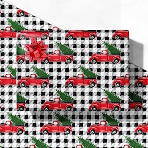 Christmas Wrapping Paper Sheet Set